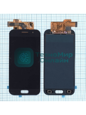 Дисплей для Samsung Galaxy A3 (2017) SM-A320F в сборе с тачскрином (TFT), черный