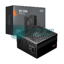 Блок питания PCCOOLER P5-YK1000-B1H, 1000Вт, 80 PLUS Bronze, 135мм, черный