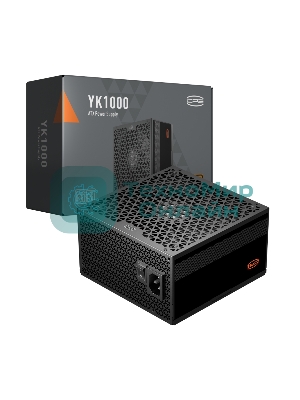 Блок питания PCCOOLER P5-YK1000-B1H, 1000Вт, 80 PLUS Bronze, 135мм, черный