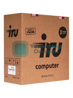 Компьютер IRU Tactio 520B6SB MT Ryzen 5 8500G (3.5) 16Gb SSD 512Gb RGr FreeDOS 2.5Gigabit 450W черный (RUS) (2116603)