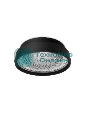Светильник Ambrella light TN346 SBK черный песок GU5.3 D85*45