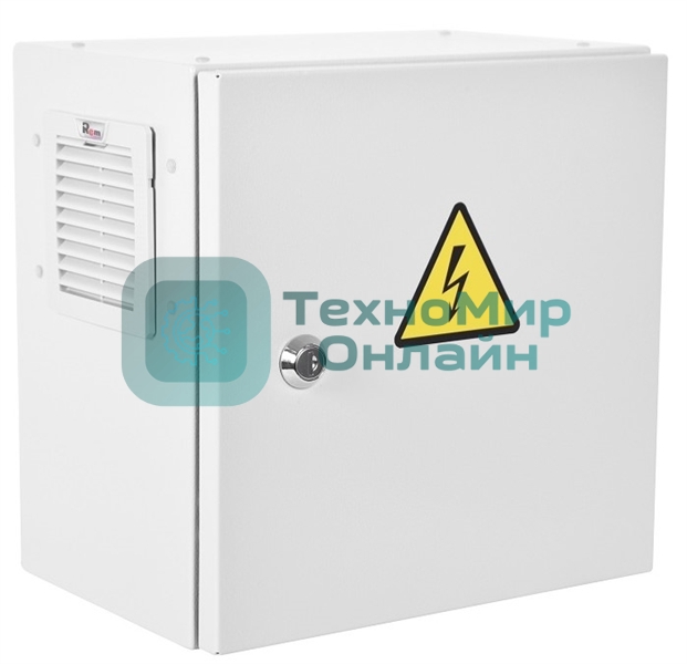 Шкаф ЭКОНОМ уличный всепогодный настенный укомплектованный (В600 Ш600 Г300), комплектация T2-IP65