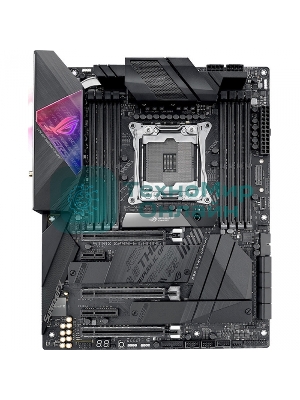 Материнская плата ASUS ROG STRIX X299-E GAMING II, LGA 2066, Intel X299, 8xDDR4, 8xSATA, 3xM.2, 1xPCIe 3.0 x8, 2xPCIe 3.0 x16, 1xPCIe x4, 1xPCIe x1, 2x 2.5Gb LAN, 1xUSB 3.2 Gen 2, 3xUSB 3.2 Gen 2, 2xUSB 2.0, 5x3.5 мм, 7.1, ATX