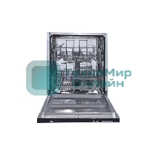 Встраиваемая посудомоечная машина Zigmund & Shtain DW 139.6005 X, черный, 59.5 см, 12 компл., 49 дБ, класс A++