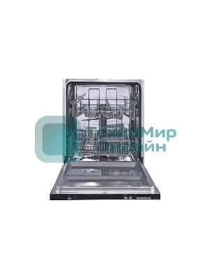 Встраиваемая посудомоечная машина Zigmund & Shtain DW 139.6005 X, черный, 59.5 см, 12 компл., 49 дБ, класс A++