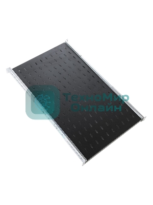 Полка перф. выдвижная с телескоп. направляющими, глубина 580 мм, черный