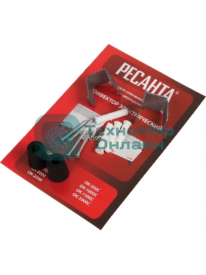 Конвектор электрический Ресанта ОК-1500СН белый, 1500 Вт, 15 м2, термостат