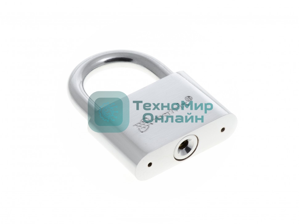 Замок навесной Matrix, хромированное покрытие 70 мм