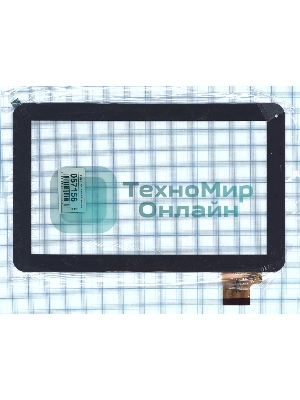 Сенсорное стекло (тачскрин) YTG-P10019-F4, черное