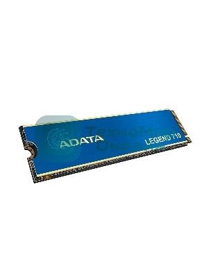 Накопитель SSD ADATA LEGEND 710, 1Tb, PCIe 3.0 x4, M.2 2280, NVMe, R/W 2400/1800, с радиатором