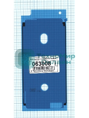 Водозащитная прокладка (проклейка) для iPhone 6s, белый