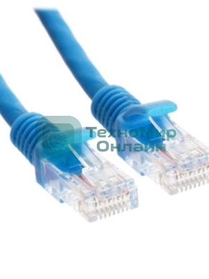 Патч-корд LSZH медный UTP Cablexpert PP30-3M cat.5e, 3м, литой, многожильный, серый