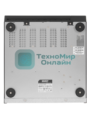 Сетевое хранилище без дисков SMB QNAP TVS-675-8G NAS, 6-tray w/o HDD, 2xM.2 SSD Slot, 1xHDMI-port. CPU 8-сore 64-bit x86 KX-U6580 2.5 GHz, 8GB DDR4 (1 x 8GB) up to 64GB (2 x 32GB), 2x 2.5 Gigabit LAN