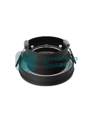 Светильник Ambrella light TN346 SBK черный песок GU5.3 D85*45