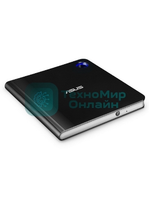 Оптический привод Blu-Ray Asus SBW-06D5H-U/BLK/G/AS черный USB slim внешний RTL