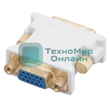 Переходник Rexant шт.DVI - гн.VGA GOLD