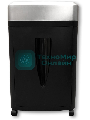 Шредер Office Kit S190 (2х2) черный (секр.P-7) фрагменты 7лист. 20лтр.