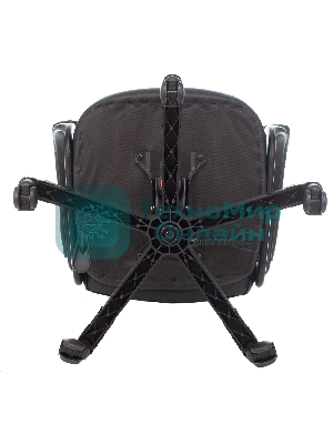 Кресло игровое Zombie GAME 17 черный, текстиль/эко.кожа, крестовина пластик