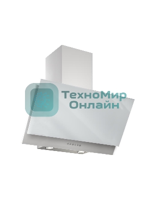 Вытяжка каминная Elikor Рубин Базис S4 90П-700-Э4Д перламутровый/белый, 89 см, 700 куб. м/ч, 52 дБ