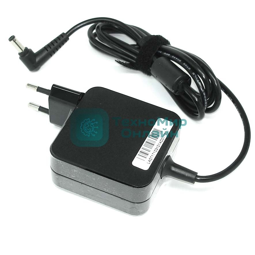 Блок питания (сетевой адаптер) для ноутбуков Asus 19V 2.37A 5.5x2.5мм 45W (квадратный корпус) OEM