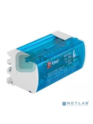 Шина нулевая в корпусе 2х11 EKF sn0-2x11