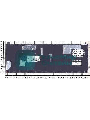 Клавиатура для ноутбука HP Probook 4520S 4525s черная c рамкой