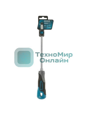 Отвертка Gross 12123 SL8,0 x 200 мм S2, трехкомпонентная рукоятка