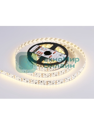Светодиодная лента Ambrella light GS1701 2835 240Led/ 24W m/ 12V IP20 3000K/ 5000*10*1.2mm (2 конт.)