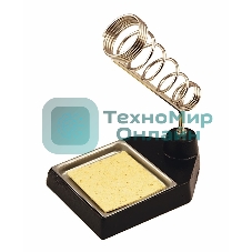 Подставка под паяльник Rexant, чугун, ниша квадратная, губка