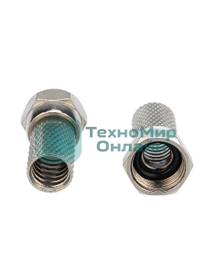 F-разъем для SAT, (с резиновым уплотнителем) PROconnect