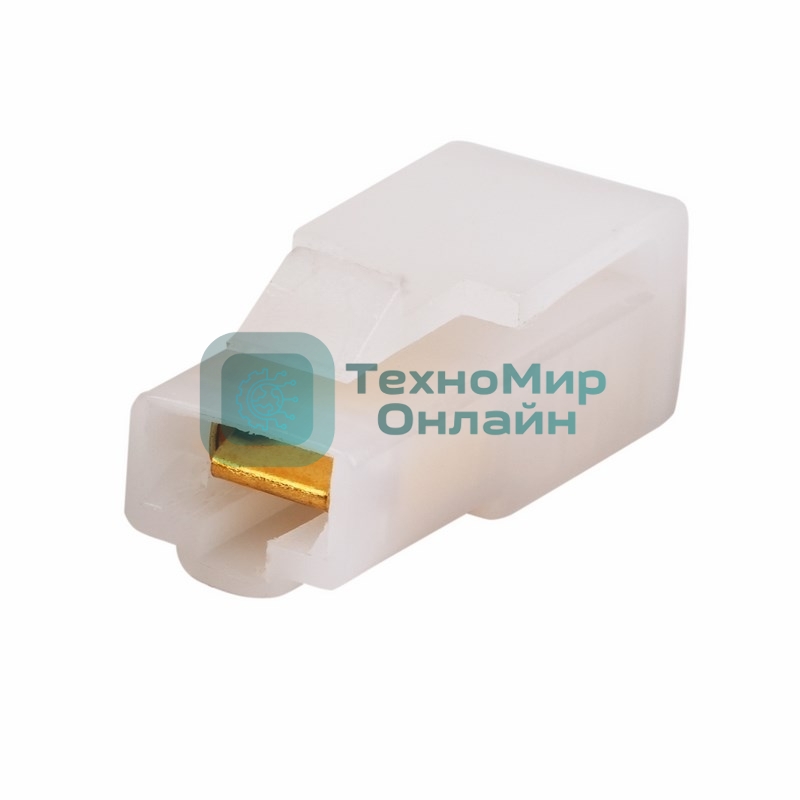 Клемма плоская Rexant гнездо 6.3 мм 1-1.5 мм² (РП-м 1.5-(6.3)) + колодка