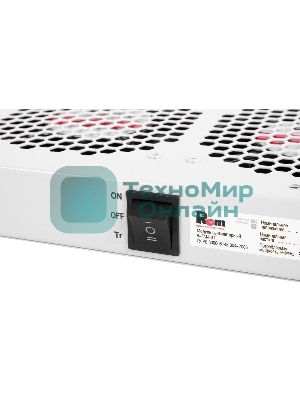 Модуль ЦМО вентиляторный, 3 вентилятора с терморегулятором R-FAN-3T