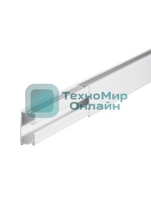 Кабель-канал 32х16мм, без перегородки, с крышкой, длина 2м, цвет белый