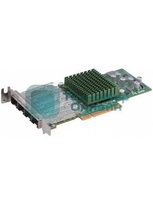 Плата коммуникационная SuperMicro 4-port 10Gbe Standard LP with SFP+, Intel XL710-AM1