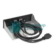 Планка USB на переднюю панель ExeGate EX289289RUS U5H-615, 5,25