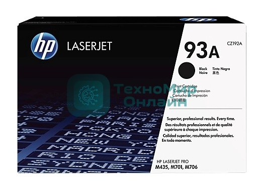 Контрактный Картридж лазерный HP 93A Blk Contract LJ Toner Cartridge