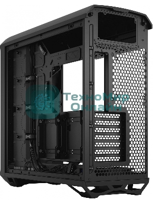 Компьютерный корпус Fractal Design Torrent Black TG Light Tint/E-ATX, TG, 2x3.5, 4x2.5, 7xPCI, 1xUSB-C, 2xUSB3.0/2x180mm, 3x140mm fans inc./FD-C-TOR1A-01
