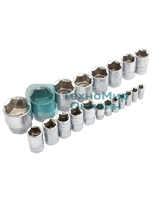 Набор инструментов Gross 14148 78 пред., 120 зубьев, CrV, 1/4, 1/2