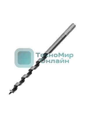 Сверло по дереву Matrix шнековое, 12 х 230 мм, 6-гранный хвостовик