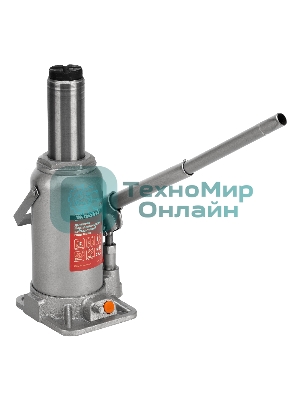 Домкрат гидравлический бутылочный Matrix, 16 т, h подъема 230–460 мм