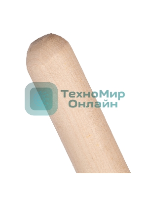 Лопата для уборки снега пластиковая, 380х385х1420 мм, оцинк. планка, деревянный черенок Россия