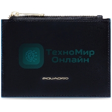Кошелек женский Piquadro Blue Square PP6659B2R/N черный натур.кожа