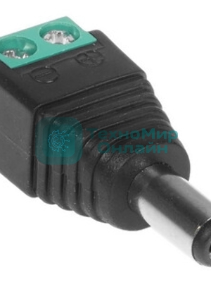 Разъем DC штекер питания с клеммной колодкой, под винт Adapter-HF