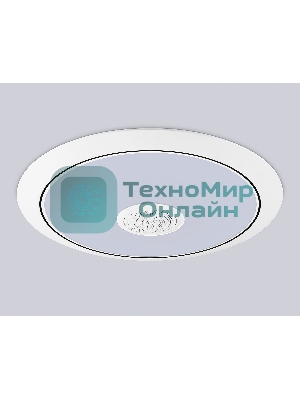 Музыкальный светодиодный светильник Ambrella light FZ720 WH белый IP20 52W 3000-6500K+RGB Music 450*65 (ПДУ ИК)