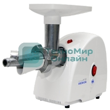 Мясорубка электрическая Аксион М32.04 белый, 1500 Вт, 1.7 кг/мин, защита от перегрузки, насадки - 2