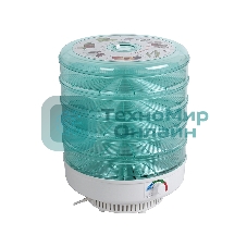 Сушилка для овощей Великие реки Ветерок-5, 5 поддонов, цв.упаковка, прозрачный