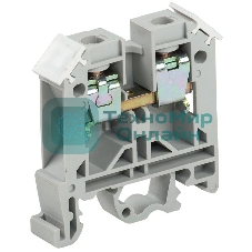 Зажим наборный IEK YZN10-010-K03 ЗНИ-10 мм2 (JXB 70 А) серый