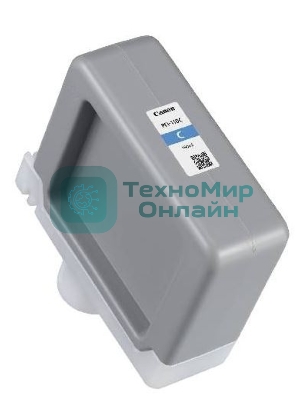 Картридж струйный Canon PFI-110 C 2365C001 голубой (160мл) для Canon TX-2000/TX-3000/TX-4000
