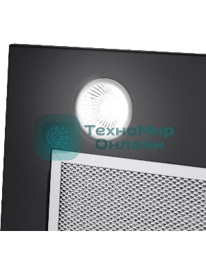 Вытяжка встраиваемая Maunfeld Crosby Singl 60 черный, 60 см, 850 куб. м/ч, 48 дБ