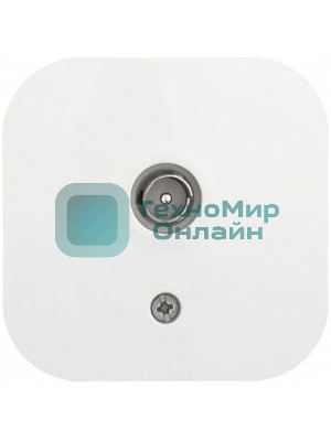 Розетка телевизионная Quteo TV БЕЛ Quteo Розетка TV БЕЛ